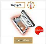 DOBROPLAST - SKYLIGHT LOFT TERMO plastový střešní výlez PVC dezén dřeva 4/7 - 45/73cm DOBROPLAST - SKYLIGHT LOFT TERMO plastový střešní výlez PVC dezén dřeva 4/7 - 45/73cm